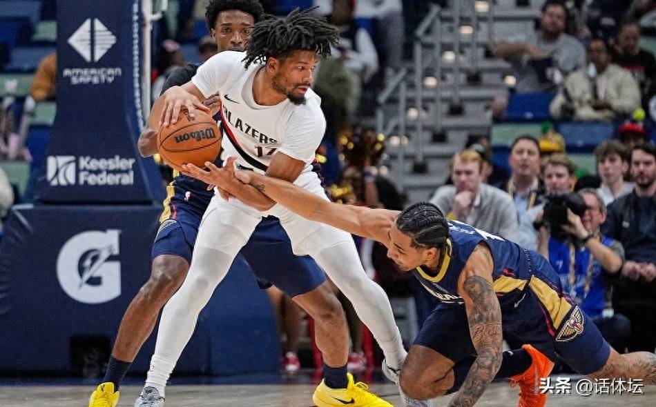 关于今晚NBA总决赛焦点战；波特兰开拓者门线救险；引发热议；身体对抗强度拉满的信息
